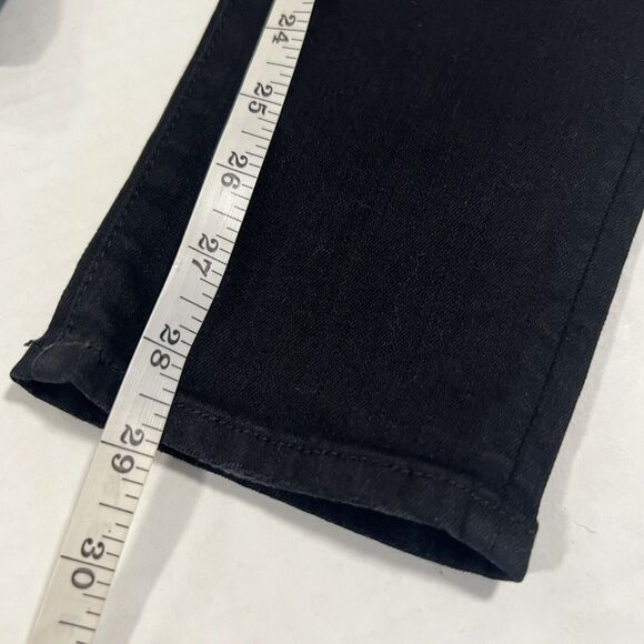 Mother Sz 25 Womens High Waisted Looker Jeans Not Guilty Black - Picture 9 of 13